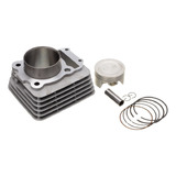 Kit Kmp Cilindro Pistão Anel Moto Fazer 250 Ano 2006