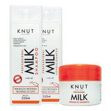 Kit Knut Milk Shampoo + Condicionador + Máscara