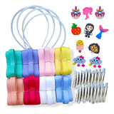 Kit Laceira Iniciante Materiais Para Laços 59 Itens