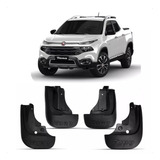 Kit Lameiro Apara Para Barro Flap Modelo Original Fiat Toro