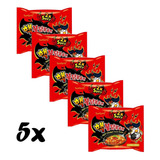 Kit Lamen Coreano Mais Apimentado Do Mundo Sabor Frango 5x