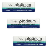Kit Lâmina Para Navalhete Vikky Platinum C/3