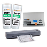 Kit Laminadora Aurora A3 + Bopp A4 + Bopp A3 Brilho 110v