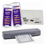 Kit Laminadora Aurora A3 + Bopp A4 + Bopp A3 Fosco 110v