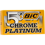 Kit Lminas Bic Chrome Platinum 2 Cartelas Com 50 Unid Cada