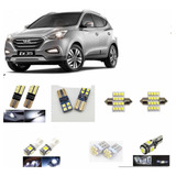 Kit Lampada Led Hyundai Ix35 Teto Porta Malas - Envio Já