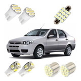 Kit Lâmpada Led Siena G3 Luz Pingo Teto Placa Torpedo Xenon