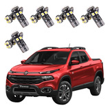 Kit Lâmpada Led T10/pingo Fiat Toro