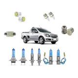 Kit Lampada Super Branca Farol + Interior Led Montana 04 /10