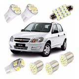 Kit Lâmpada Super Branca Led Celta Pingo Teto Placa Ré Xenon