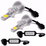 Kit Lampada Super Led H11 6000k Branca Efeito Xenon