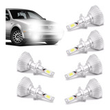 Kit Lampada Xenon Super Led Golf Sapão Farol E Milha 6000k
