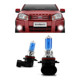 Kit Lâmpadas Farol Milha Neblina Auxiliar Ford Ecosport 2010 2011 Super Brancas Hb4 9006 - Techone 8500k 12v 55w Inmetro