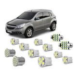 Kit Lampadas Led Agile Teto Farolete Ré Placa Meia Luz