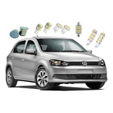 Kit Lampadas Led Gol Voyage G4 G5 G6 G7 Pingo Teto Farolete