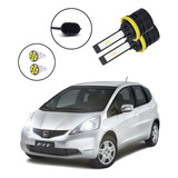 Kit Lâmpadas Led Shocklight Farol Milha Honda Fit 2009 2010