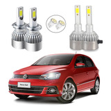 Kit Lâmpadas Led V10 Farol Alto