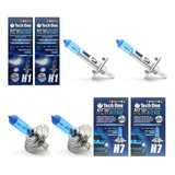 Kit Lâmpadas Super Branca 8500k Farol H7/h1 Tipo Xenon