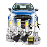 Kit Lâmpadas Super Led Farol Ford Ecosport 2018 2019 2020