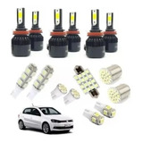 Kit Lampadas Super Led Techone Premium Gol Voyage G5 G6 G7