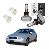 Kit Lâmpadas Super Ultra Led Titanium H7 Audi A3 Shock Light