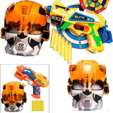 Kit Lançador Arma Nerf + Dardos