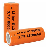 Kit Lanterna 2 Bateria 26650 Li-ion
