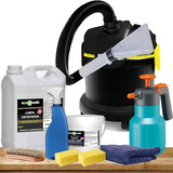 Kit Lava A Seco De Estofados Sofá Colchão + Aspirador 220v