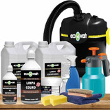 Kit Lavagem A Seco De Estofados Higieniza + Aspirador Hibrid