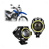 Kit Led Farol Milha Moto Nxr 160 Bros 2015 Angel Eye U7