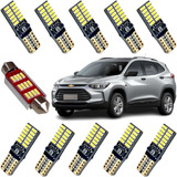 Kit Led Tracker Pcd Turbo Teto Porta Luvas Malas Placa Ré
