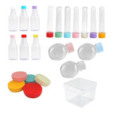 Kit Lembrancinha Para Personalizar 200 Tubetes Garrafinhas