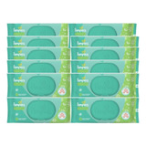 Kit Lenços Umedecidos Pampers Aloe Vera Com 576 Unidades