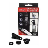 Kit Lentes 3x1 Universal Olho De Peixe Fisheye + Wide/macro
