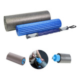 Kit Liberação Miofascial 3 Em 1 Com Rolo Foam Roller Bastão