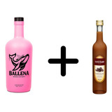 Kit Licor Chocolate 500ml Santo Mario + Licor Ballena 750ml