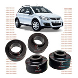 Kit Lift Sobe Carro 7cm 8cm Dianteira + Traseira Suzuki Sx4