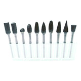 Kit Lima Rotativa Metal Duro 10 Peças Retífica - Dremel