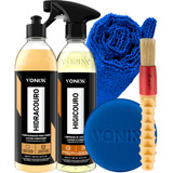 Kit Limpa Bancos De Couro Vonixx Higicouro Hidracouro