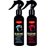 Kit Limpa Capacete Elimina Odores Kazan Blue Red Razux 240ml