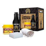 Kit Limpa Couro + Hidratante De Couros Automotivo Geral