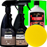 Kit Limpa Hidrata Couro Gran Finale Cadillac Spray Toalha