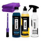 Kit Limpa Motor Shampoo Moto-v +