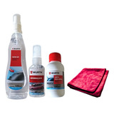 Kit Limpa Para Brisa Cristalizador Water Off Anti Embaçante