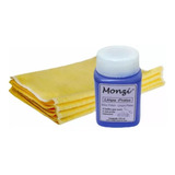 Kit Limpa Prata Monzi 125 Ml + 3 Flanelas Mágicas 