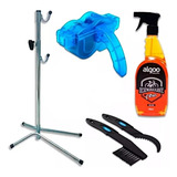Kit Limpador De Correntes + Suporte Tripé Pé Galinha Top 5x1