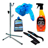 Kit Limpador De Correntes + Suporte Tripé Pé Galinha Top 6x1