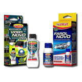 Kit Limpador De Farol E Vidro