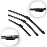 Kit Limpador Parabrisas Palhetas Gol G4 Dianteiros+traseiro