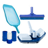 Kit Limpeza Alvenaria Para Piscinas Acessorios Premiun Home